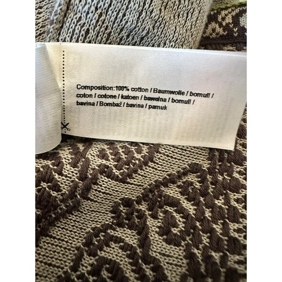 Ivko Woman Jacket With Pleat Ornament Pattern Size 42 Brown - Picture 5 of 5